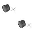 thumbnail image 4 of maskred Portable Case Retainer Braces Storage Box Mouth Guard Seal Transparent Plastic with Partition Holder for Travel Home Gray S 2Set, 4 of 6