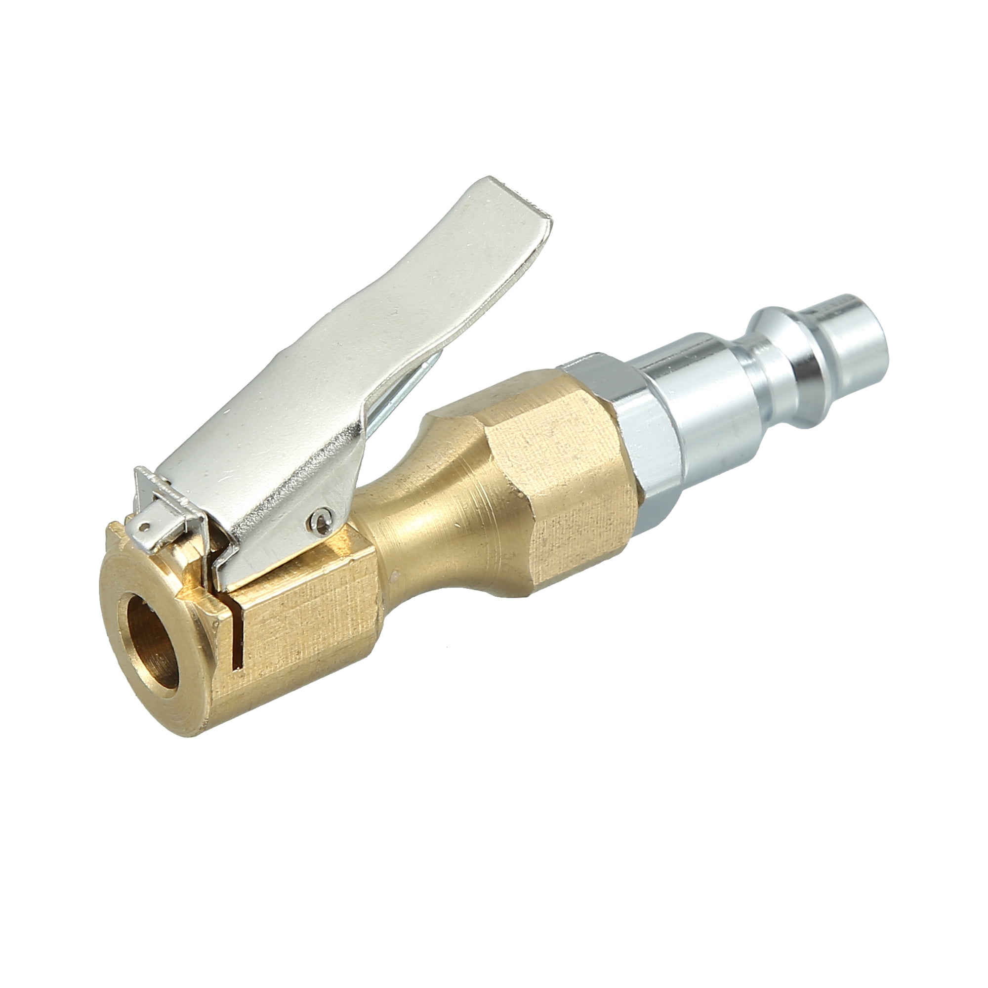 Unique Bargains Car Closed Flow Tire Chuck Lock on Tire Inflator Chuck for Tire Inflator Gauge Air Compressor