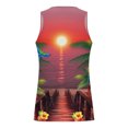 thumbnail image 4 of Birdeem Nouveau Débardeur Décontracté Mode Homme Été Floral Hawaïen Imprimé Sport Col Rond, 4 of 4
