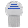 thumbnail image 1 of Professional Stainless Steel Lice Nits Treatment Comb Portable Louse Removal CombBlue, 1 of 14