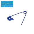 thumbnail image 4 of Uxcell Safety Pins 0.98 Inch Metal Small Sewing Pins Blue 500Pcs, 4 of 5