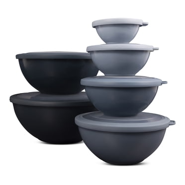 Thyme & Table 12-Piece Mixing Bowl Set - Blue