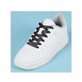 thumbnail image 2 of INSPIRE CHIC Unisex Solid Color Flat 0.4'' Wide Ribbon Shoelaces 2 Pairs 200cm/78.7" Black, 2 of 6
