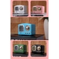 thumbnail image 2 of Retro Bluetooth Speaker Innovative Radio Retro Portable Mini Wireless Bluetooth Speaker white, 2 of 5