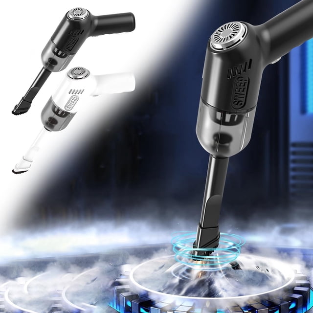 Handheld Vacuum Cleaner under $5! CQCYD Handheld Vacuum Cleaner Cordless, 3000PA Powerful Suction Wet Dry Use, Rechargeable Mini Vac for Car Home, Portable Lightweight Design