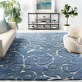thumbnail image 1 of SAFAVIEH Florida Douglas Tapis Vignes Florales Shag, 1 of 6