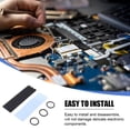 thumbnail image 2 of Weiweiguan 4mm Diagonal Heat Sink Copper M.2 Solid State Drive Metal Cooling Supply, 2 of 6