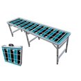 thumbnail image 1 of 8-Foot Professional Beer Pong Table - Jacksonville Football Field Graphic, 1 of 4