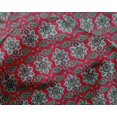 thumbnail image 4 of oneOone Silk Tabby Fabric Floral & Paisley Block Print Sewing Fabric BTY 42 Inch Wide, 4 of 4