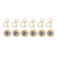 thumbnail image 3 of Decorative Key Chain, Multi Functional Portable Ornament Exquisite Eye Keychain Metal  For Car Rearview Mirror For Hangbag, 3 of 8