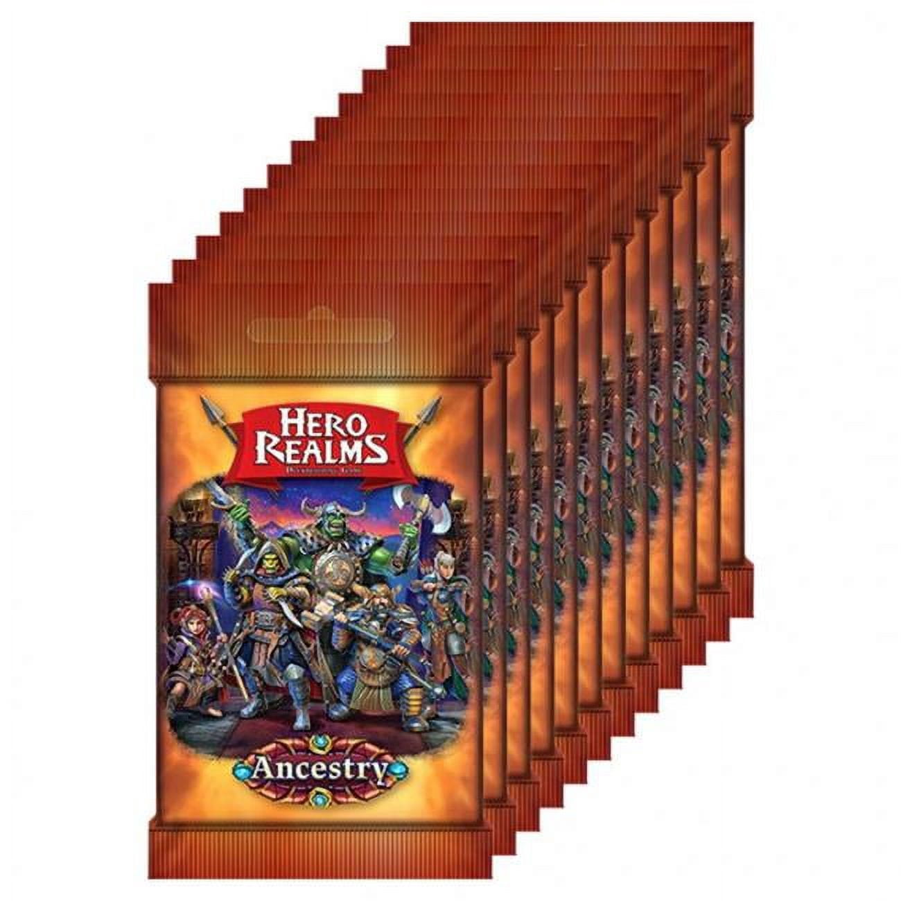 White Wizard Games WWG513D Hero Realms Ancestry Display 12 Card Game