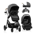 thumbnail image 1 of Evenflo Pivot NXT Travel System w/LiteMax NXT Infant Car Seat (Car Seat 3-22 lbs - Stroller 0 - 6 Years), 1 of 7