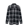 thumbnail image 3 of Innerwin Tops Long Sleeve Mens Blouse Party Button Down Slim Fit Shirts Black M, 3 of 8