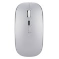 thumbnail image 1 of Office Light Mouse, 3 Level DPI Regulation  Transmission Technology Colorful Lights 2.4GHz Charging Mouse  for Office Learning Black,Silver, 1 of 7