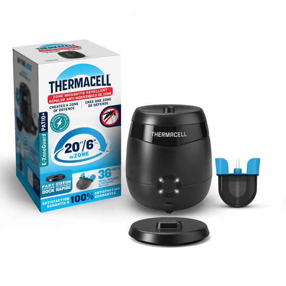 Thermacell E-ZoneGuard Patio+ Rechargeable Mosquito Repeller with 36-Hr Refill and 6.5-Hr Battery