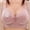 Pink, variant on Fall/Winter Savings! Srobpty Womens Wireless Push Up Bras , Woman's Lace Flower Gathered Together Large Size Daily Bra Underwear No Rims
