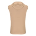 thumbnail image 4 of DPTALR T-Shirt de Sport Sans Manches Décontracté à Capuche Solide pour Hommes, 4 of 5