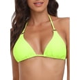 thumbnail image 4 of RELLECIGA Haut de Bikini Triangle pour Femme Maillot de Bain, 4 of 7