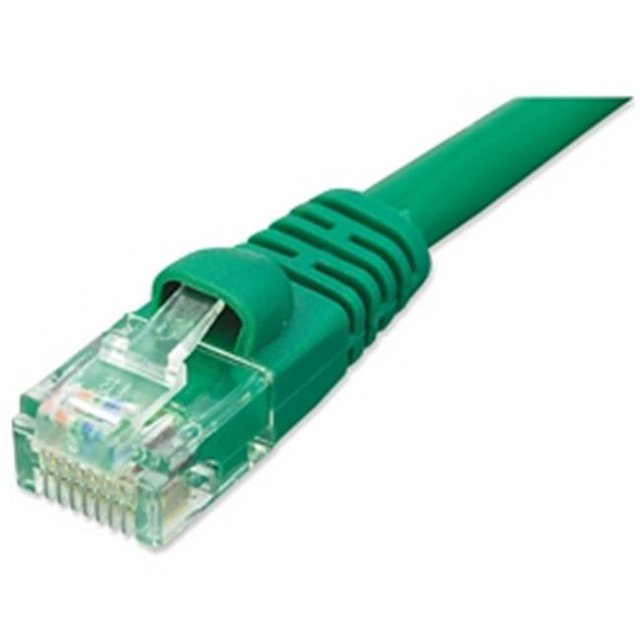 CAT5e Enhanced Patch Cable, with Boot 2ft, Green