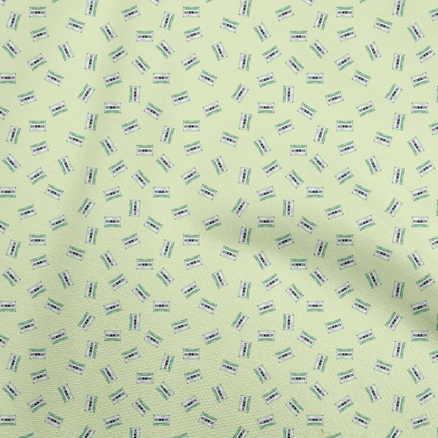 oneOone Velvet Mint Fabric Kids Sewing Craft Projects Fabric Prints By Yard 58 Inch Wide
