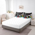 thumbnail image 4 of YST 7-Piece Baseball Comforter Set, Tie Dye, Queen Size Bed in a Bag, 4 of 5