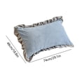 thumbnail image 3 of Aursykel Relaxedable Breathable Thickened Flannel Pillowcase for Fall Winter Machine Washable Soft Supportive Yarn Fabric Excellent Craftsmanship for Peaceful Sleep, 3 of 6