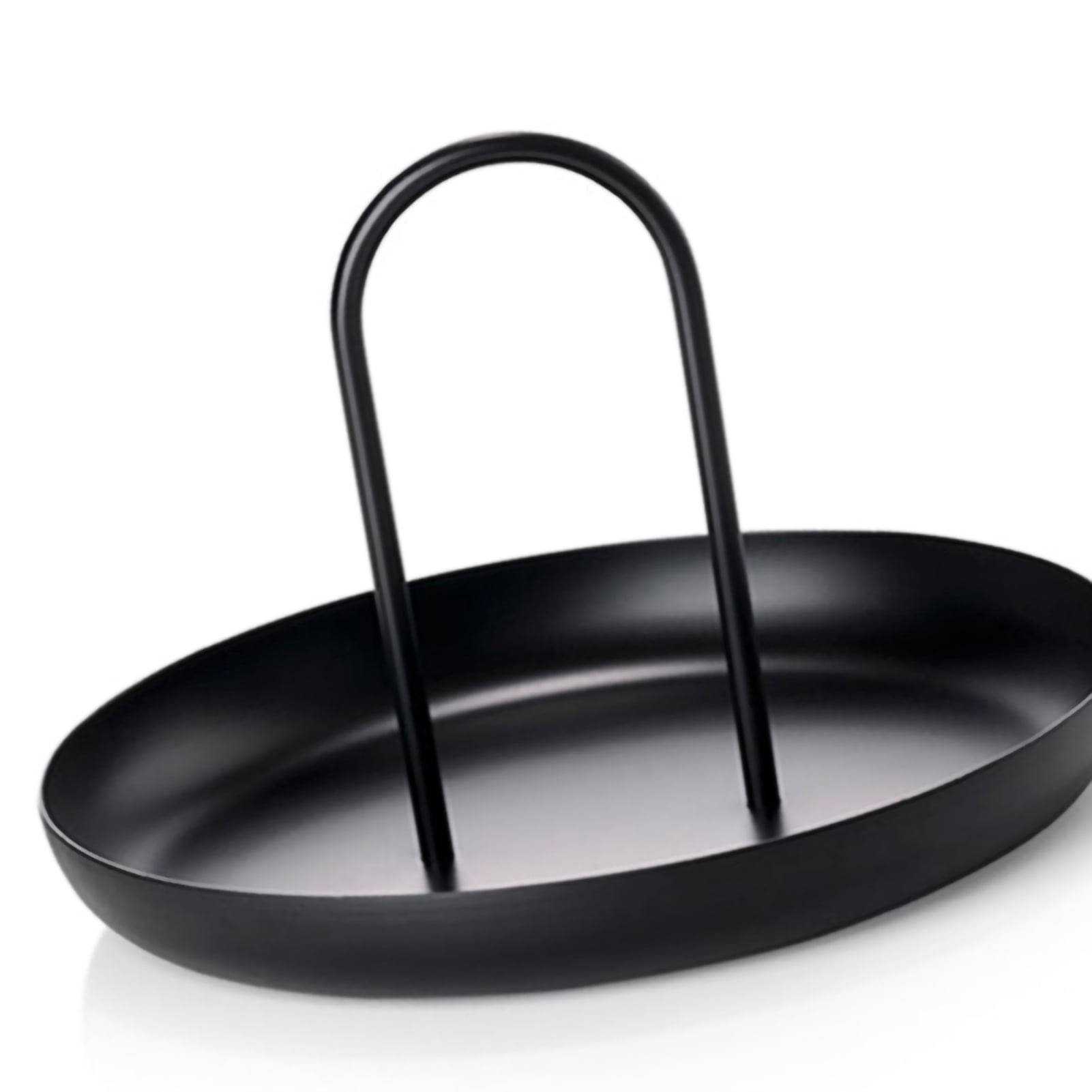 Handle Tray,Serving Tray Metal Round Serving Tray Metal Tray Top of the Line