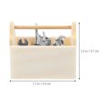 thumbnail image 3 of UPGRATOR 1 Set of Model Tool Kit Miniature Tools Wood Simulation Tabletop Display, 3 of 4