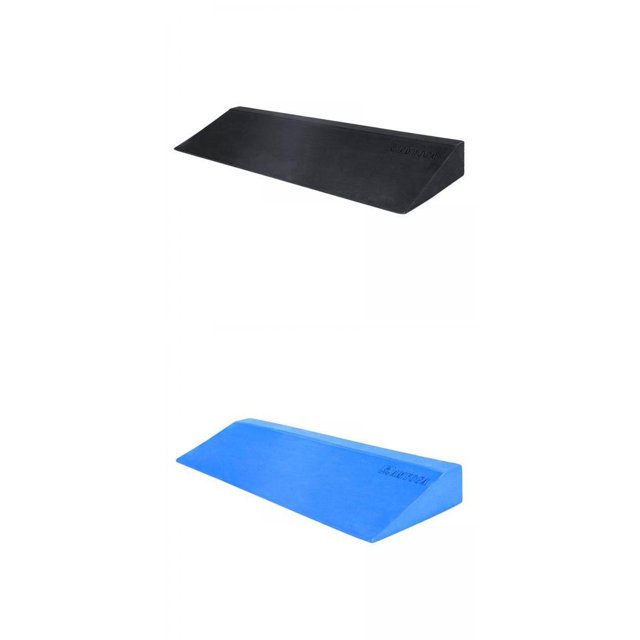 2x Yoga Brick EVA Supportive Balance Foam Slant Wedge for Exercise Fitness