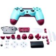thumbnail image 2 of XYCCA Shell DIY Controller Housing Case Cover Replacement for PS4 Controller Accessories (Berry Blue), 2 of 7
