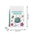 thumbnail image 3 of CJiaWei Crochet Kit For Beginners 8PCS Crocheting Animals Kits Yarn Crochet Hook Set With Step By Step Video Tutorials For Adult Kids DIY Knitting, 3 of 5