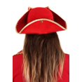 thumbnail image 2 of Chapeau Rouge Pirate Rhum Adulte, 2 of 5