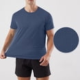 thumbnail image 2 of Besolor Mens Short Sleeve Shirts Summer Quick Dry Wicking Athletic Running Gym Workout Casual Basic Tee Tops, 2 of 7