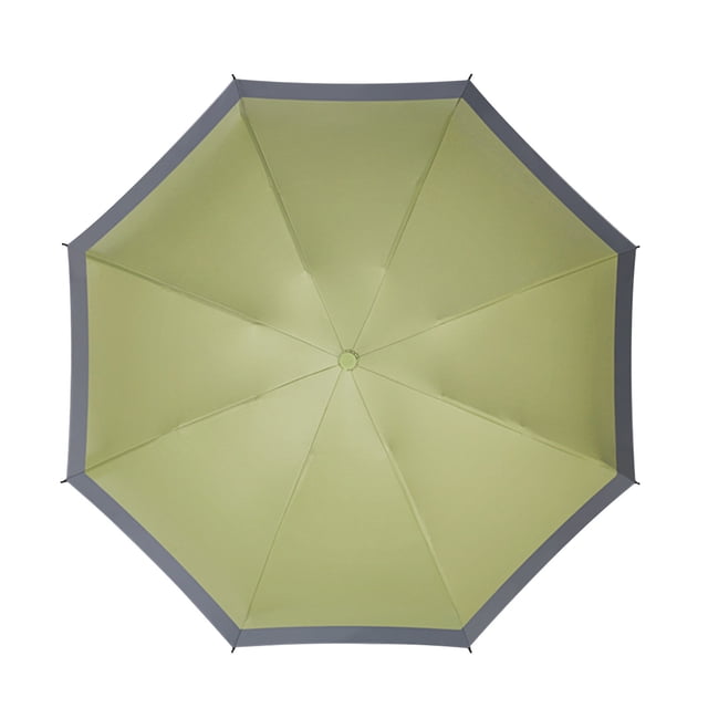Yhmxh Portable Windproof Compact Travel Umbrella LED Flashlight Handle Auto Umbrella With Reflective Tape Aluminum Alloy Umbrella Lightweight & Waterproof Camping Gear Outdoors and Sports