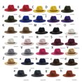 thumbnail image 2 of QualitChoice Woman Fedoras Hat Cap Female Comfortable Breathable Solid Color Winter Caps Coffee 56-58cm, 2 of 6