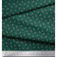 thumbnail image 3 of Soimoi Velvet Fabric Swirl,Triangle & Floral Artistic Print Sewing Fabric Yard 58 Inch Wide, 3 of 3