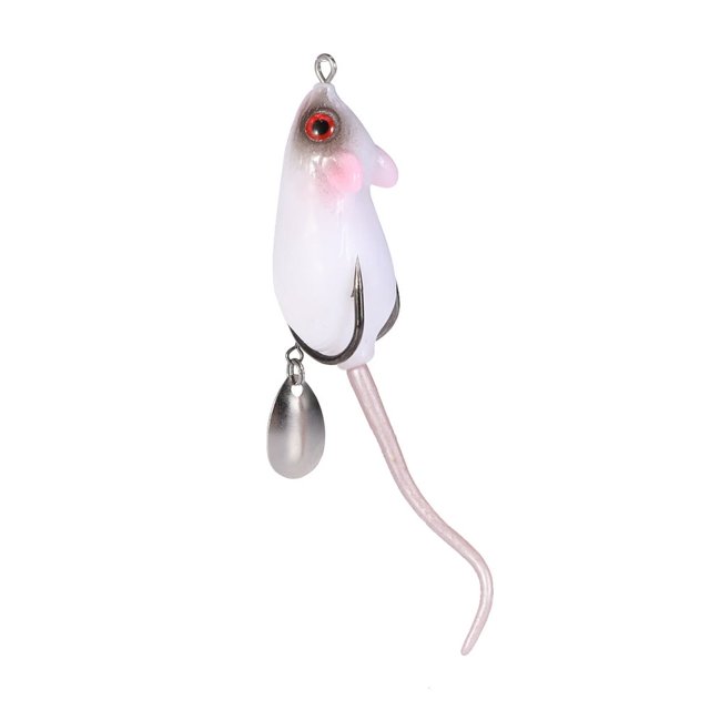 EIGTHTAIL Fishing Lures Bait Topwater Rat Long Throw Freshwater Hook Barbed Mouse Simulation