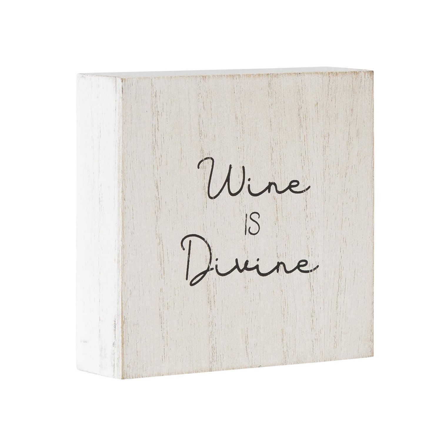 Dessus de boîte artistique “Wine is Divine”