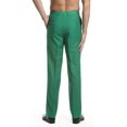 thumbnail image 4 of Concitor Pantalon Habillé pour Hommes devant Plat Vert Émeraude 36, 4 of 4