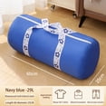 thumbnail image 1 of Vrorvz Large Capacity Foldable Storage Bag with Reinforced Handle for Blankets Clothes Breathable Mothproof Fabric Easy to Store Under Bed or in Closet Long Lasting and Portable, 1 of 7