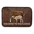 thumbnail image 3 of Carolines Treasures SB3084DDM Welcome to the Ranch With the Cow & Baby Dish Drying Mat, 3 of 4