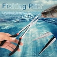 thumbnail image 2 of Durable Carbon Steel Fishing Hook Remover Removing Plier Scissor Tool Tackle Accessory#1, 2 of 8