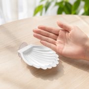 Vacemry Shell Shaped Fish Rest Bed, Realistic Artificial Seashell Fish Leaf Pad Aquarium Hideout Cave for Shrimp Betta Fish Tank Ornament Decoration