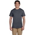 thumbnail image 2 of Hanes ComfortBlend EcoSmart Men`s Crewneck T-Shirt, M, Smoke Gray, 2 of 6