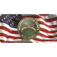 thumbnail image 1 of U.S. Army Military Police On U.S. Flag Photo License Plate, 1 of 1