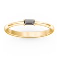 thumbnail image 2 of East-West Stackable Baguette Ring in 10K Yellow Gold, 2 of 3