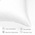 thumbnail image 3 of Unique Bargains Satin Pillowcase Zippered Silky Sateen, 3 of 9