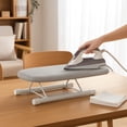 thumbnail image 1 of PEONAVET Ironing Board, Small Foldable Iron Board Portable Metal Frame Tabletop Ironing Table for Home Travel Use, Mobile Ironing Sleeve Accessories, 1 of 5