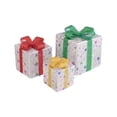 thumbnail image 2 of Dvkptbk Christmas Lighted Boxes Remote Control, Set of 3 LED up Decor Outdoor, up Christmas Boxes Present Decorations Outdoor Yard Christmas Decorations, 2 of 9