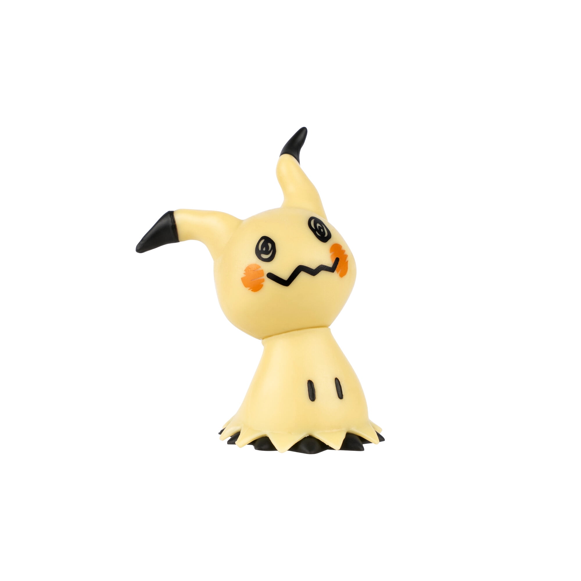 Paquet de 3 figurines de combat Pokémon 2" - Cradopaud, Mimiqui et Porygon